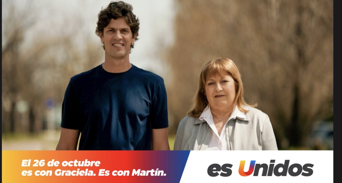 Convicción, coraje y coherencia.
#HayOtraManera y es Unidos.

Este domingo votamos a Martín Lousteau y Graciela Ocaña.