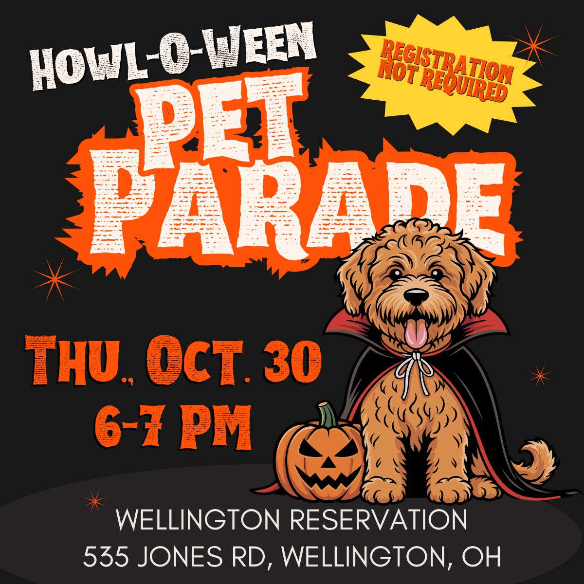 Dress up with your pup! Both dogs and owners are encouraged to wear costumes. The best-dressed dog will win a prize.
Meet at the Visitor Center for a leashed walk on the easy, paved 1.8-mile Lakeside Loop Trail.