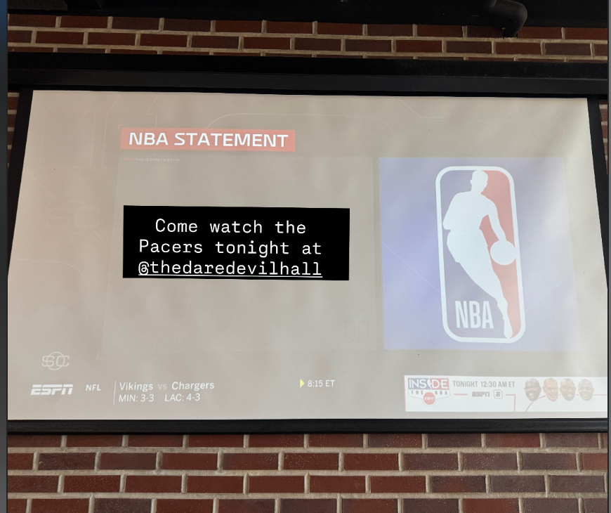 DaredevilHall's tweet image. Catch the @pacers on our big screen &amp;amp; 20 TVs tonight! 🏀 Enjoy $5 Indy &amp;amp; Lift Off Pints, $6 Tito's &amp;amp; more. Plus, fuel up with tavern pizza, loaded fries, &amp;amp; burgers. Tip-off at 7:30 pm ⏰

cc game + similar specials at @DaredevilBeerTR too!