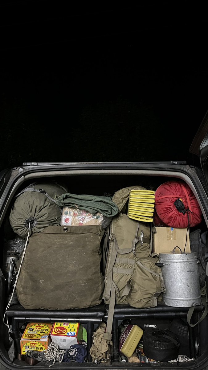 Ishizaki_cargot's tweet image. 出発！

行って参ります🏕️