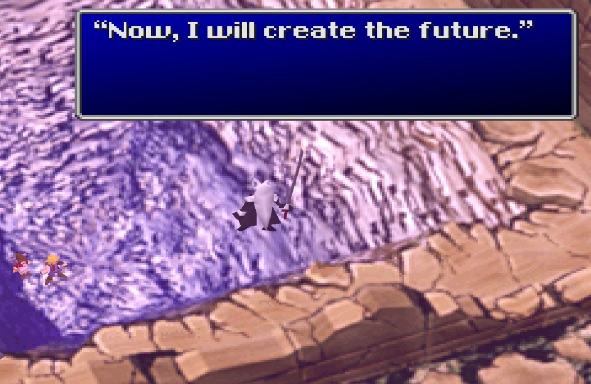 ffSteeD27's tweet photo. I present to you: "Post-AC Sephiroth"