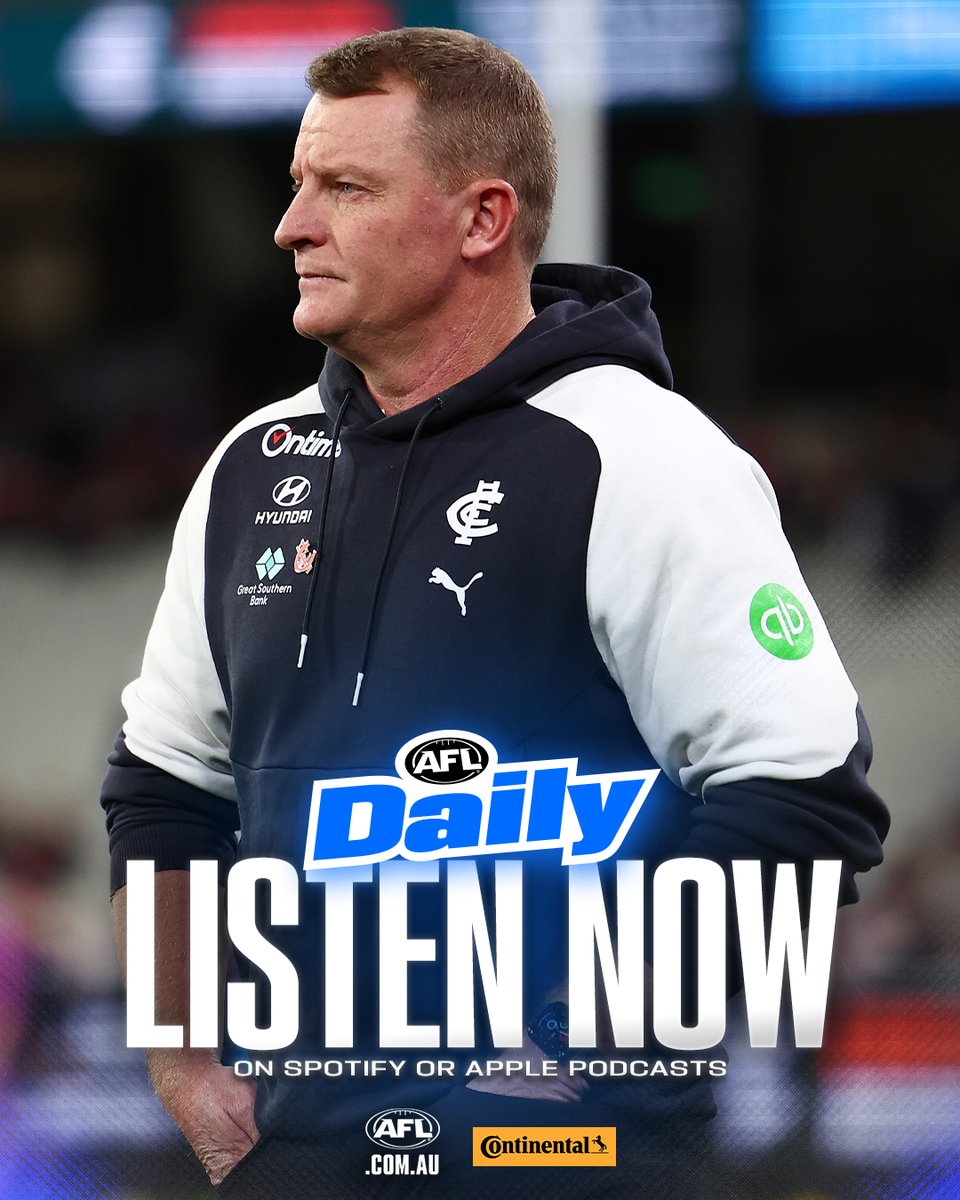 "I don’t think the blame solely sits on Michael Voss for 2025."

Is Michael Voss the coach under the most pressure going into 2026?

Damian Barrett and Kate McCarthy discuss on AFL Daily: afl.com.au/podcasts/afl-d…