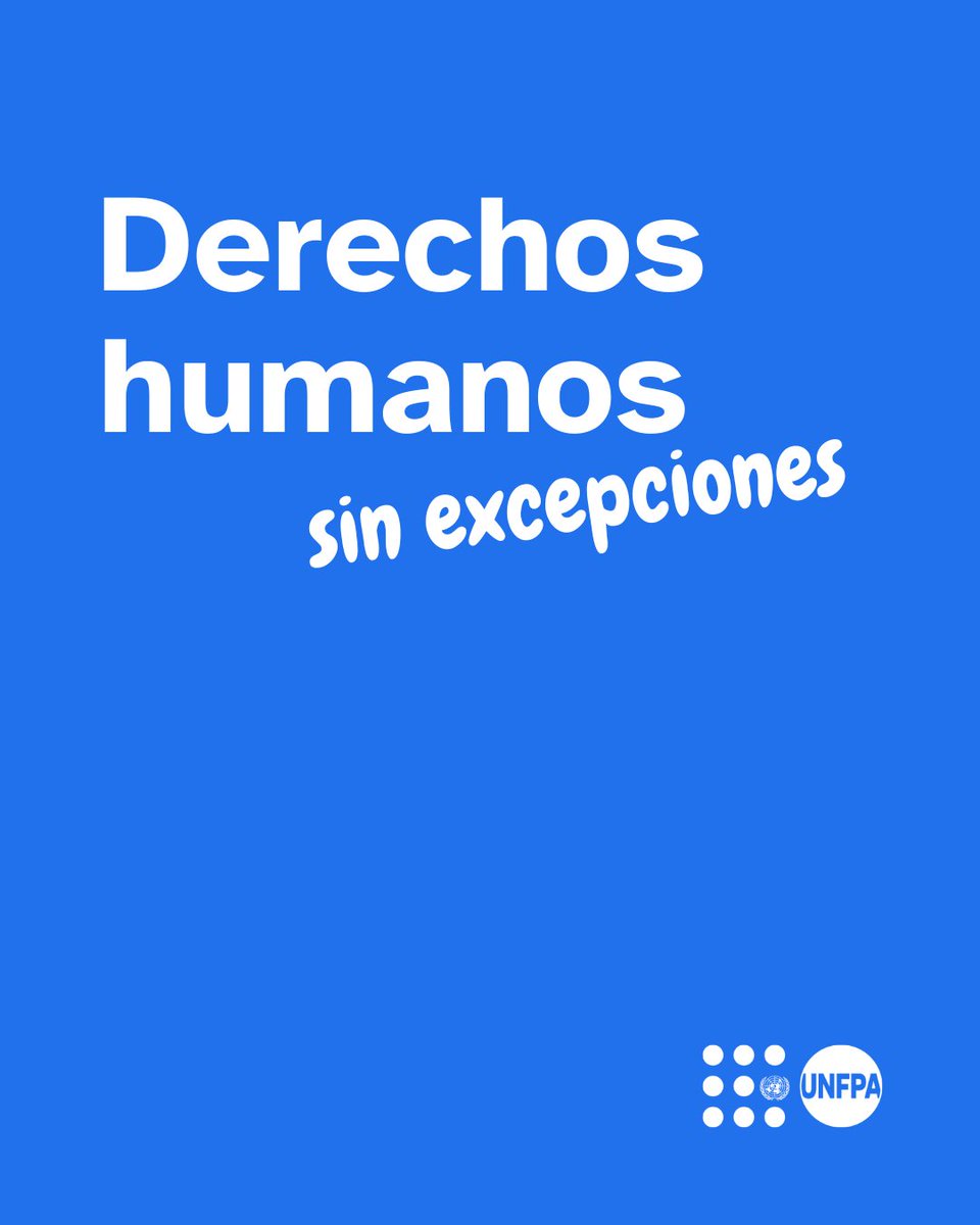 🌍 Los derechos humanos no son negociables.
Todas las personas merecen vivir con dignidad y  sin discriminación.
 
👉🏼 Conoce mucho más en: peru.unfpa.org/es