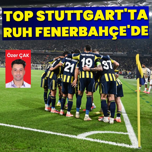 ✏️ Özer Çak (<a href="/OzerCakk/">Özer Çak</a> ) yazdı: Top Stuttgart'ta, ruh Fenerbahçe'de!

💬 "Fenerbahçe, Stuttgart karşısında topa en az sahip olduğu maçı oynadı ama en çok yürek koyduğu gecelerden birini yaşadı. Tribünlerin hiç susmadığı, takımın sahada savaşmayı bırakmadığı mücadelede