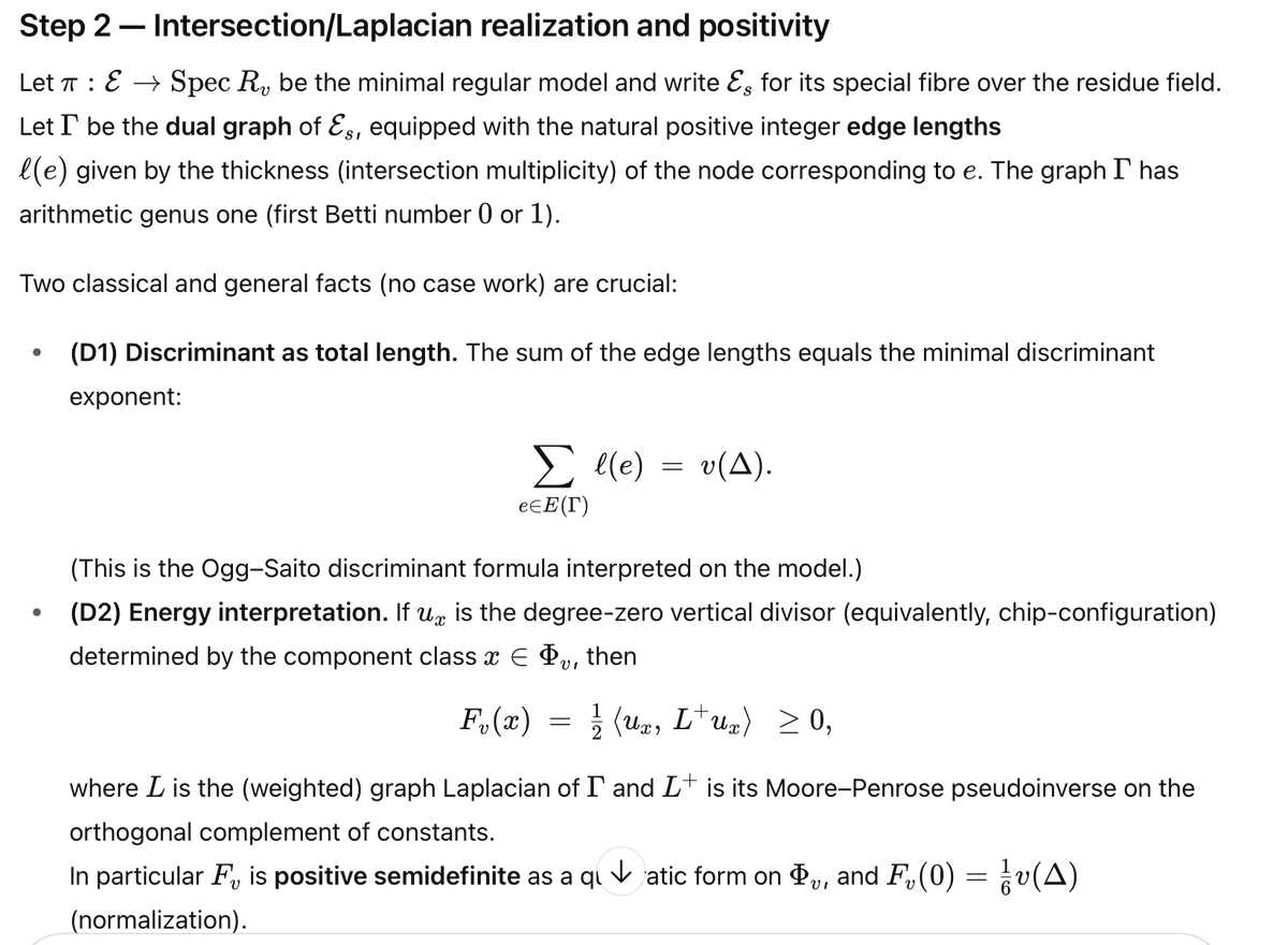 nasqret's tweet image. We often talk about big leaps in AI for mathematics, but I think the small steps are equally impressive.
The future of mathematics is now.
I was working on a particular task: finding a case-free proof of the representability of the local Néron function correction using a…