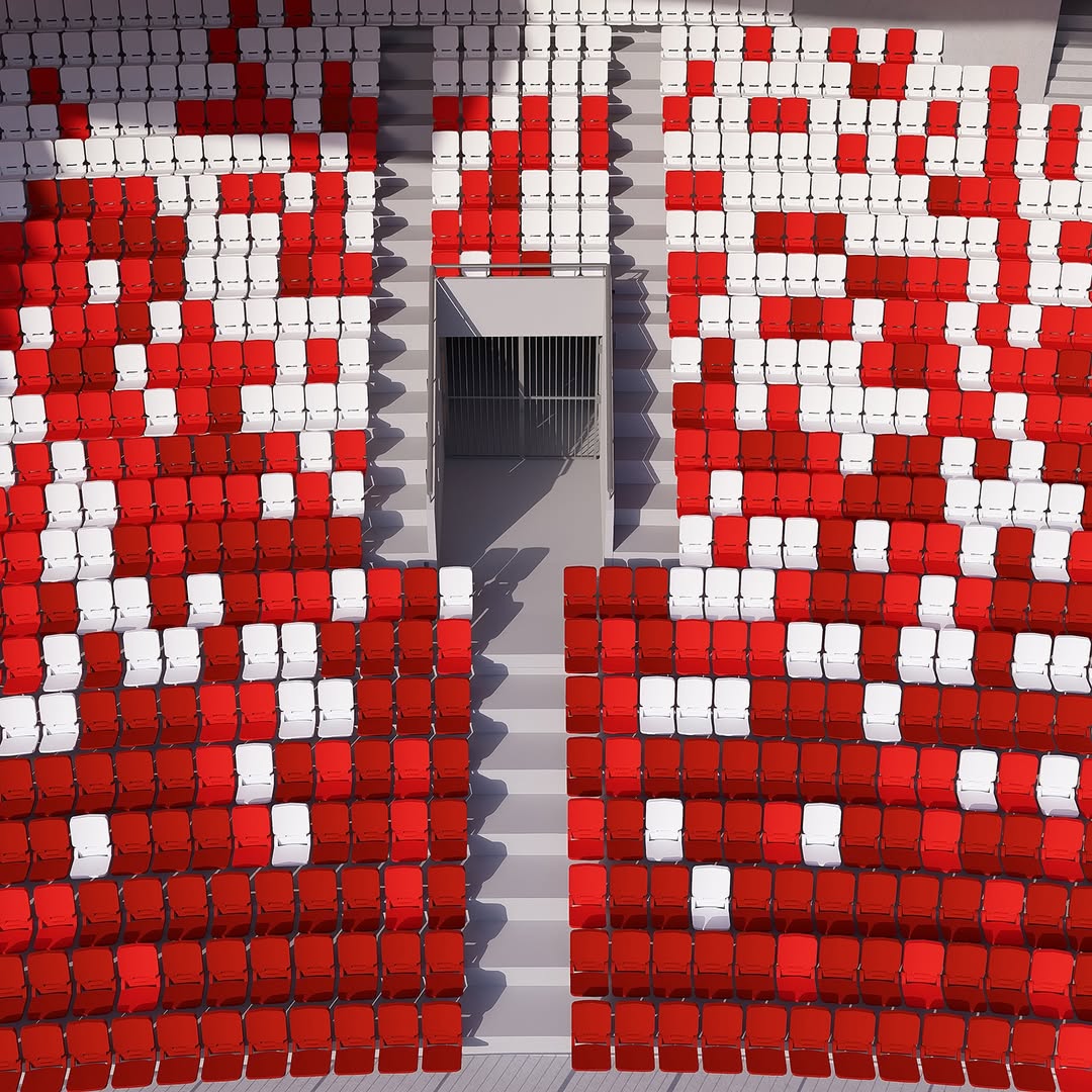 Renovación de asientos en el Stade Louis-II 🔴⚪️

Se están sustituyendo los asientos amarillos del recinto por nuevas butacas con diseño degradado en colores rojos y blancos inspirado en los colores de la bandera de Mónaco.
