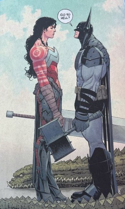 ABSOLUTE BATMAN AND ABSOLUTE WONDER WOMAN CROSSOVER PART 2  COVER FROM ABSOLUTE BATMAN #16