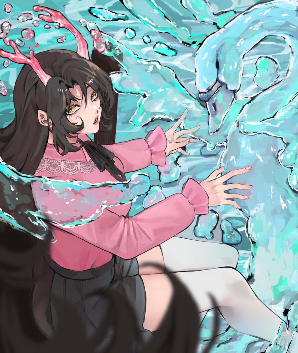 🦢🩷Ive been gone for awhile, Ill be honest I've been burnt out and insecure about my art. But good news is Ive been working on myself and push myself to Draw something.  Thank you all for being patient with me 🫶🩷
#CLIPSTUDIO #art