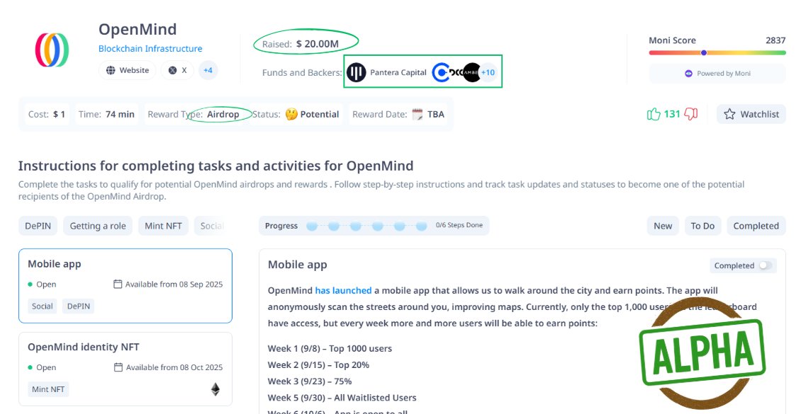 TheKingpin05's tweet image. OpenMind isn’t just another app, it’s a gateway to a decentralized robotic future.
Evaluate, Connect. Earn.
#OpenMindAI #DePIN #Blockchain #Robotics