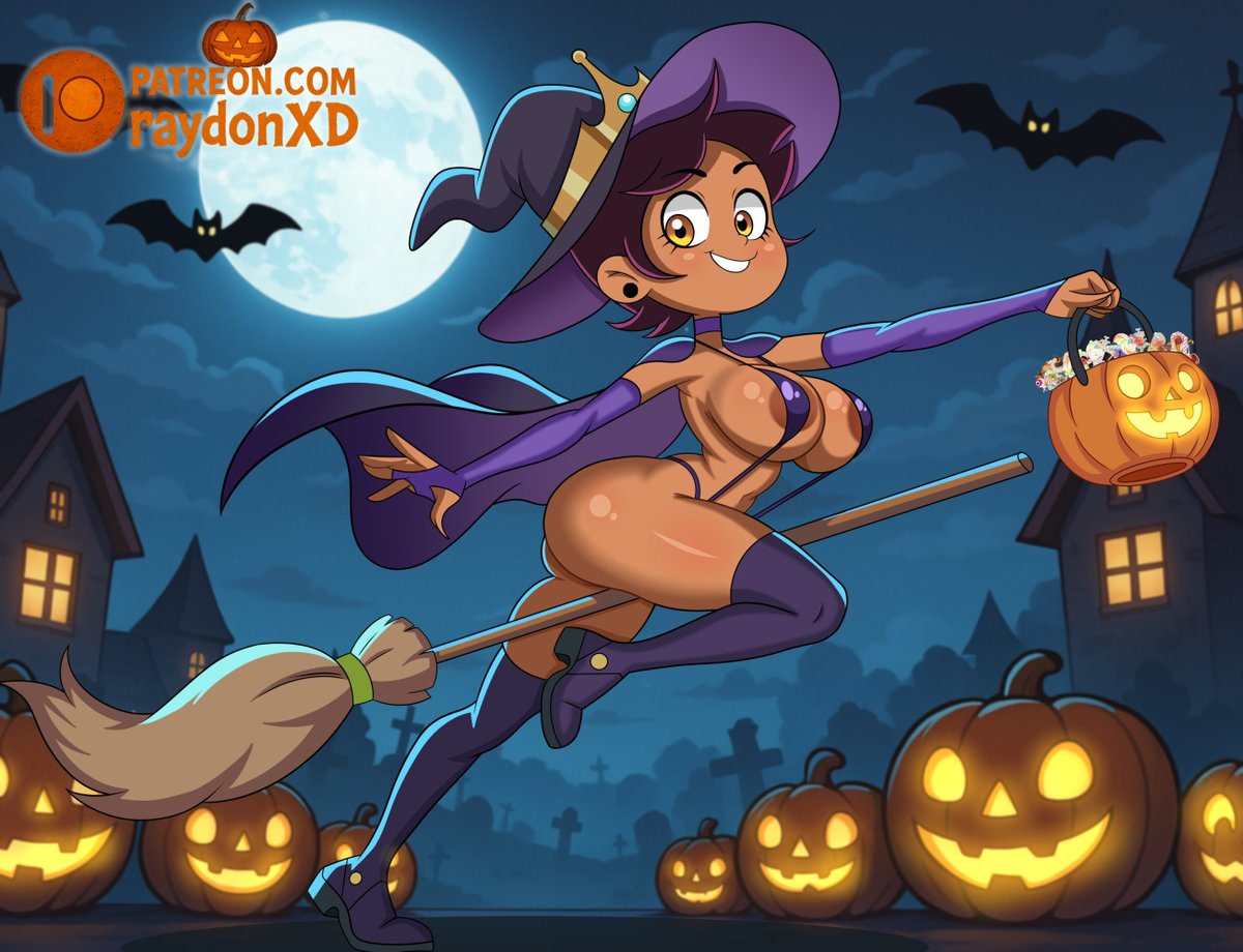 RaydonXD's tweet photo. Luz the Witchling 🦉🎃(Commission) https://t.co/hKQkYQmakn