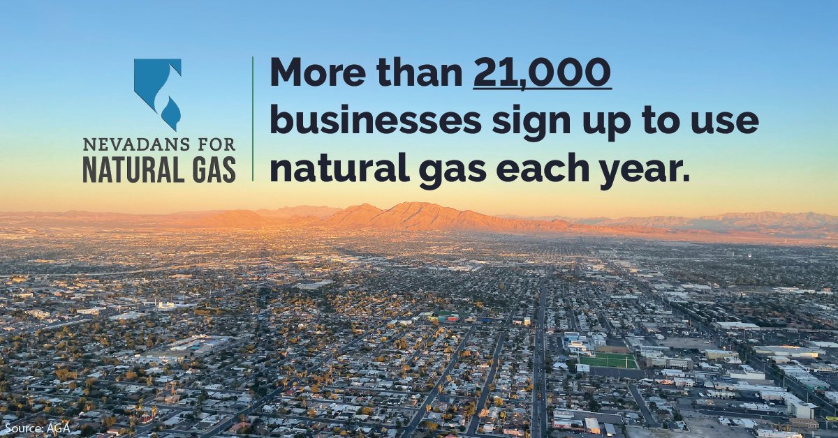 More than 21,000 businesses sign up to use clean, reliable natural gas every year because it delivers the energy they need to grow, save, and power jobs.