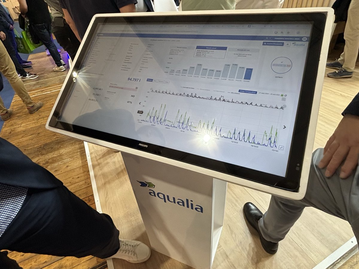 juntsxperalada's tweet photo. Avui som a la Fira #Municipàlia, el punt de trobada d’innovació i serveis municipals 👋
Descobrim novetats i solucions per al municipi, com l’app que gestionarà els nous comptadors d’aigua digitalitzats 💧 https://t.co/JkgNb1p1mV