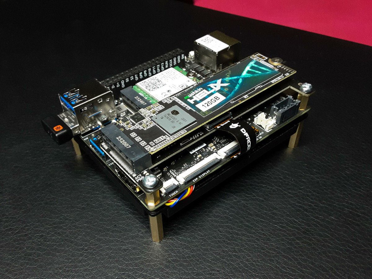 intlinux's tweet image. This isn&apos;t even my final form. 
#linux #sbc