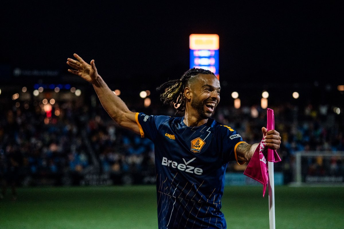 From the City of Angels to the Ocean State 🌊 

Here's Five Things to Know about #RIFC forward Noah Fuson: bit.ly/4njwhzA