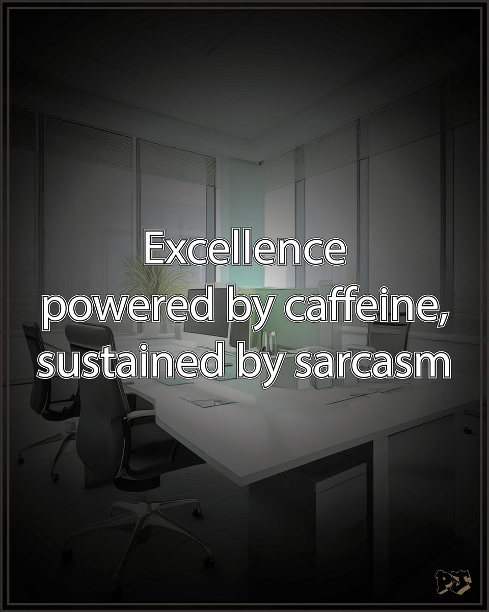 PJOulton's tweet image. Tech support fuelled by wit and caffeine
If you know me..., you know how tech support runs here - caffeine-fuelled and sarcasm-sustained!
#TechSupportHumor #CaffeineFix #InnovationWithAttitude