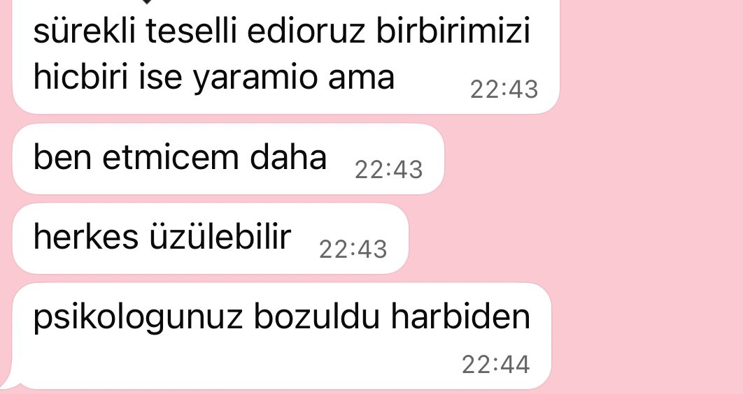 bi tane sahsi psikologum vardi onu da kaybettij 💔🥀