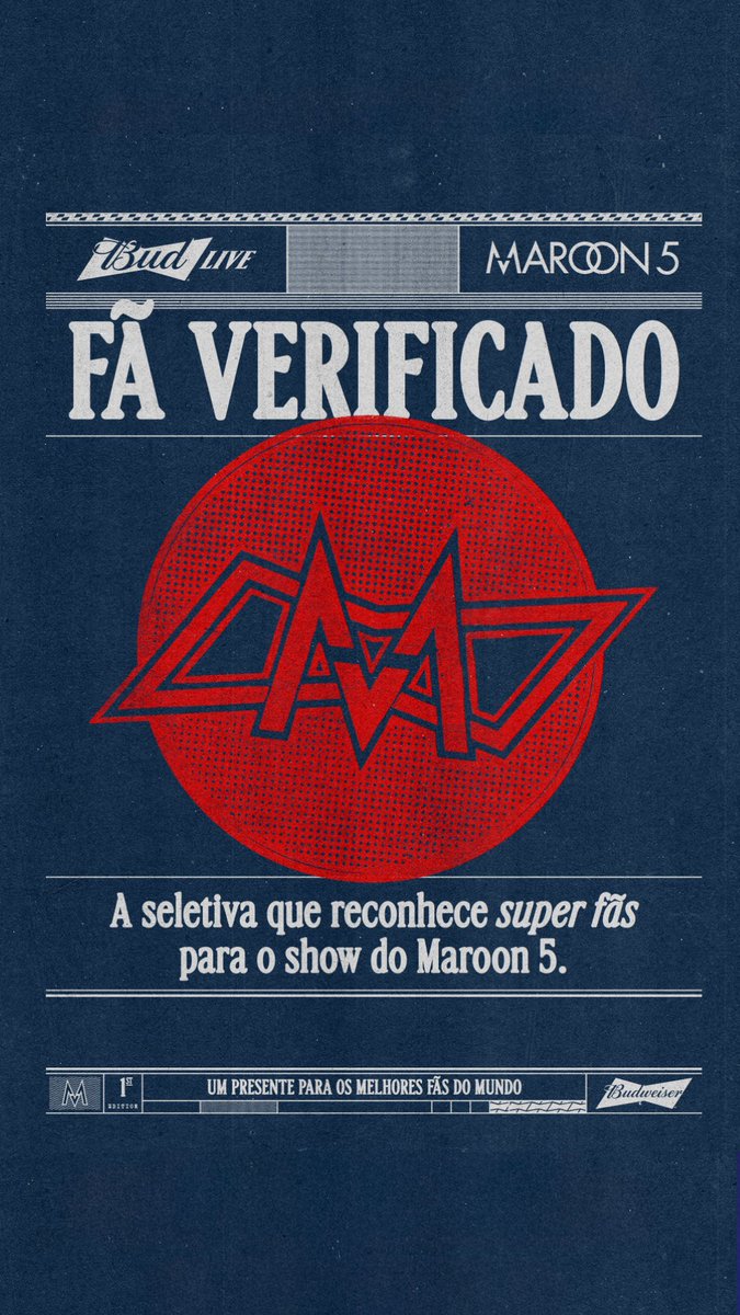 LevineBrasil's tweet image. ✨Seu momento de brilhar chegou! 🍻
O show exclusivo do Maroon 5 espera por você! 

As seletivas acontecem em 3 cidades: Salvador, Curitiba e São Paulo. 
 
🎤Inscrições abertas em budlive.com.br 
#BudLive #Maroon5 #publi #BebaComModeração