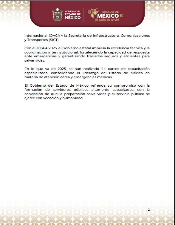 OficialiaEdoMex's tweet image. #ComunicadoDePrensa
"@GrupoRelampagos"  del GEM capacita sobre seguridad aeromédica a profesionistas en trasplantes.
#ElPoderDeServir
#OficialíaMayorEdoMéx
#AdministrarParaServir