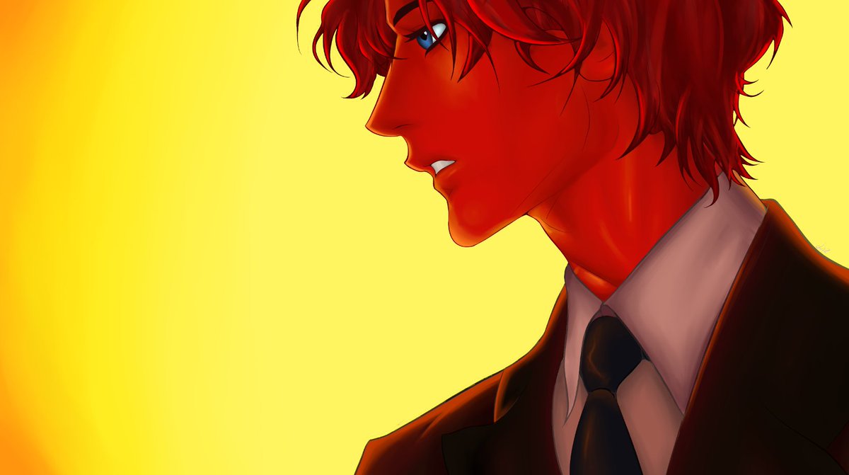 cecilic_'s tweet image. #reddoonsfanart, except I don't know how to draw sunglasses on side profile