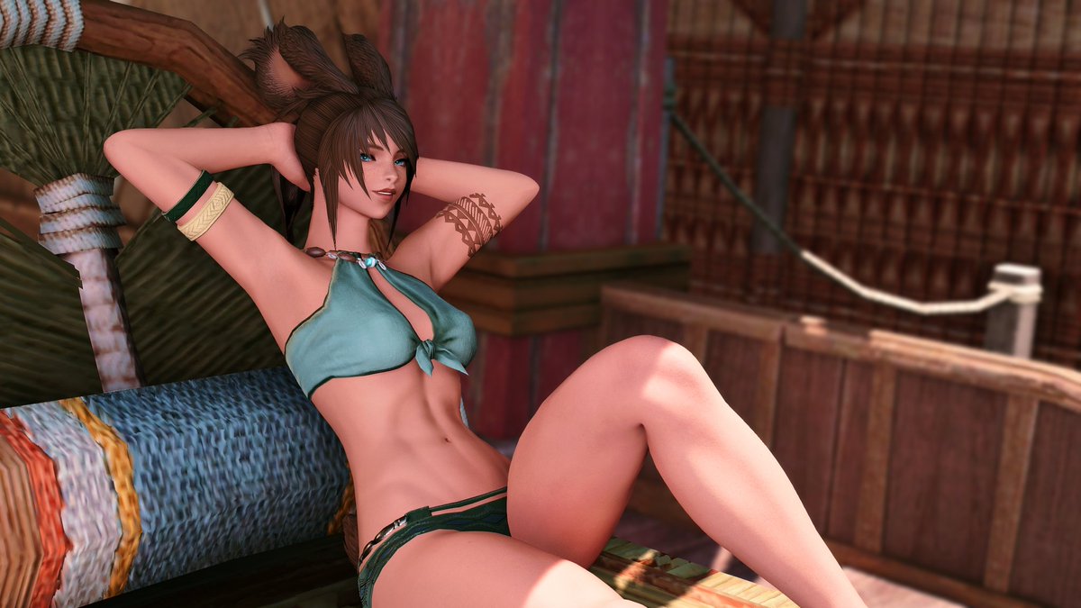 Lounging away the day