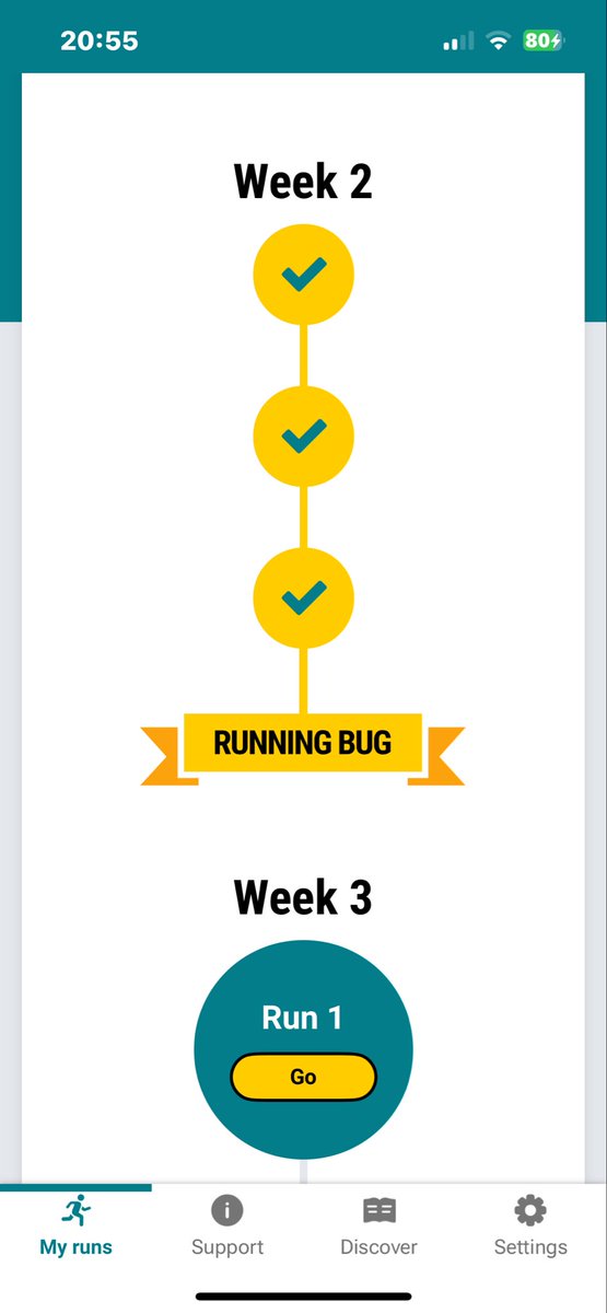 Week 2 of the rehab 🏃‍♂️ ✅ 

#Teamlebouf 👊