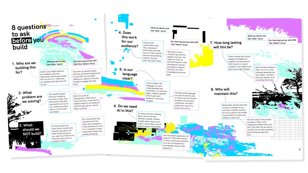 OKFN's tweet image. 🌟 ¡Por un mayor impacto y aprendizaje a través de los datos abiertos!
Para saber más, el proceso de desarrollo de #OpenDataEditor y sus lecciones están documentados en nuestra reciente guía práctica:
👉 #TheTechWeWant | Read This Before You Build
blog.okfn.org/2025/09/23/our…