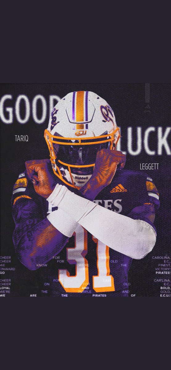 Thanks to <a href="/ECUPiratesFB/">ECU Football</a> for the good luck and support for this week!!🔥