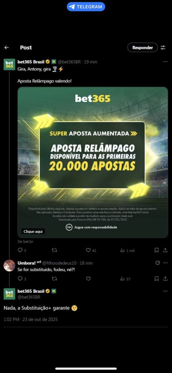 Enganadores,mal carater aceitem que erraram ao postar que teria substituicao e paguem.