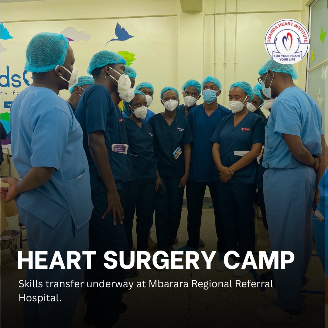 HeartUganda's tweet image. Skills transfer underway at @MbararaHospital
One of @HeartUganda goals during our closed heart surgical camps is to build Human Resource capacity at the regional referral hospitals for improved patient care and sustainable practices.
#HeartUganda #PDA #MbararaHospital…