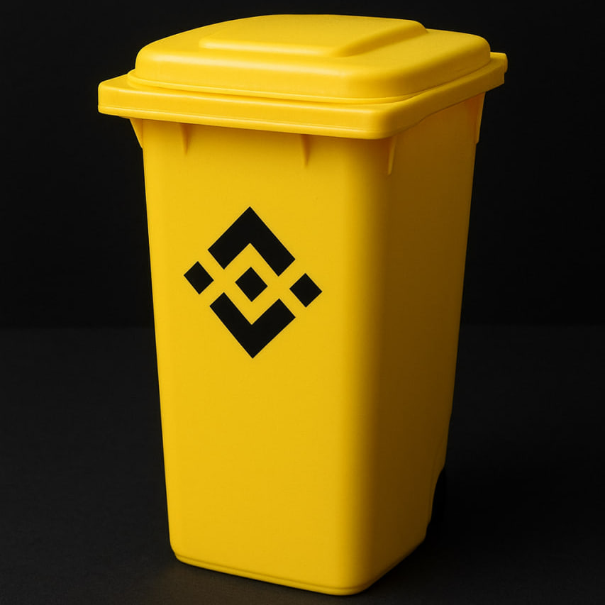 Found something perfectly suitable for current meme rush.

Meet BNBIN, iconic bin on BnB chain! Perfect for burning useless tokens!