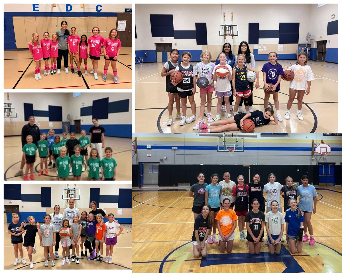 East and North Girls + STORM = great basketball and even better role models! 🏀<a href="/SCNGirlsbball/">SCN Girls Basketball</a> <a href="/SCNAthletics/">St. Charles North Athletics</a> <a href="/stcegirlshoops/">St. Charles East Girls Basketball</a> <a href="/STCEathletics/">STCE Athletics</a>