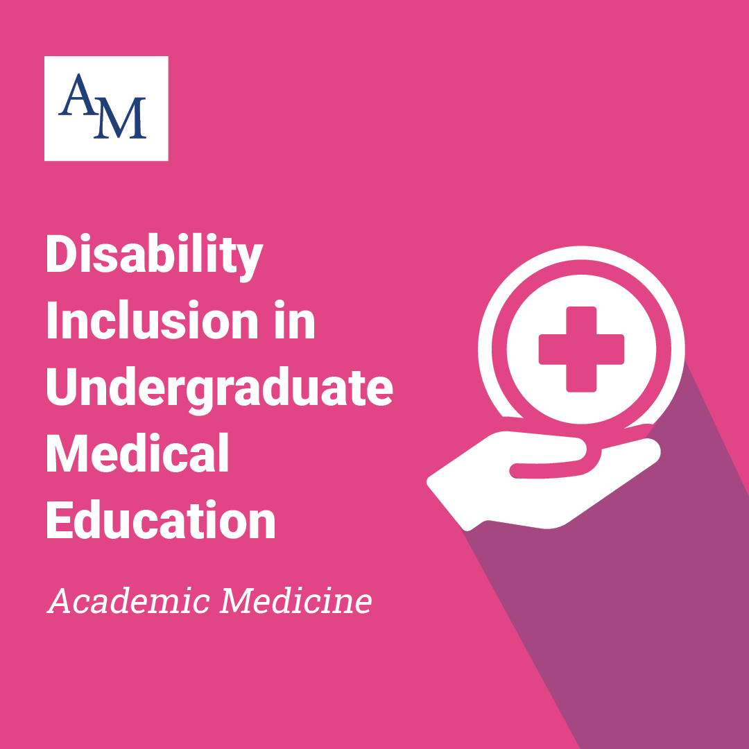 AcadMedJournal's tweet image. 📢 This month we published a freely available supplement on #Disability #Inclusion in undergraduate #MedEd! Check out the full supplement here: bit.ly/4n7hhVA.
