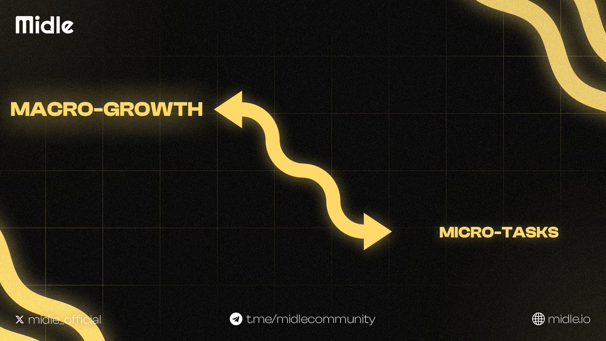 Projects don’t grow with scattered clicks! 📈

They grow with massive reach, targeted value, and macro thinking.

Start growing smarter. 👉 midle.io