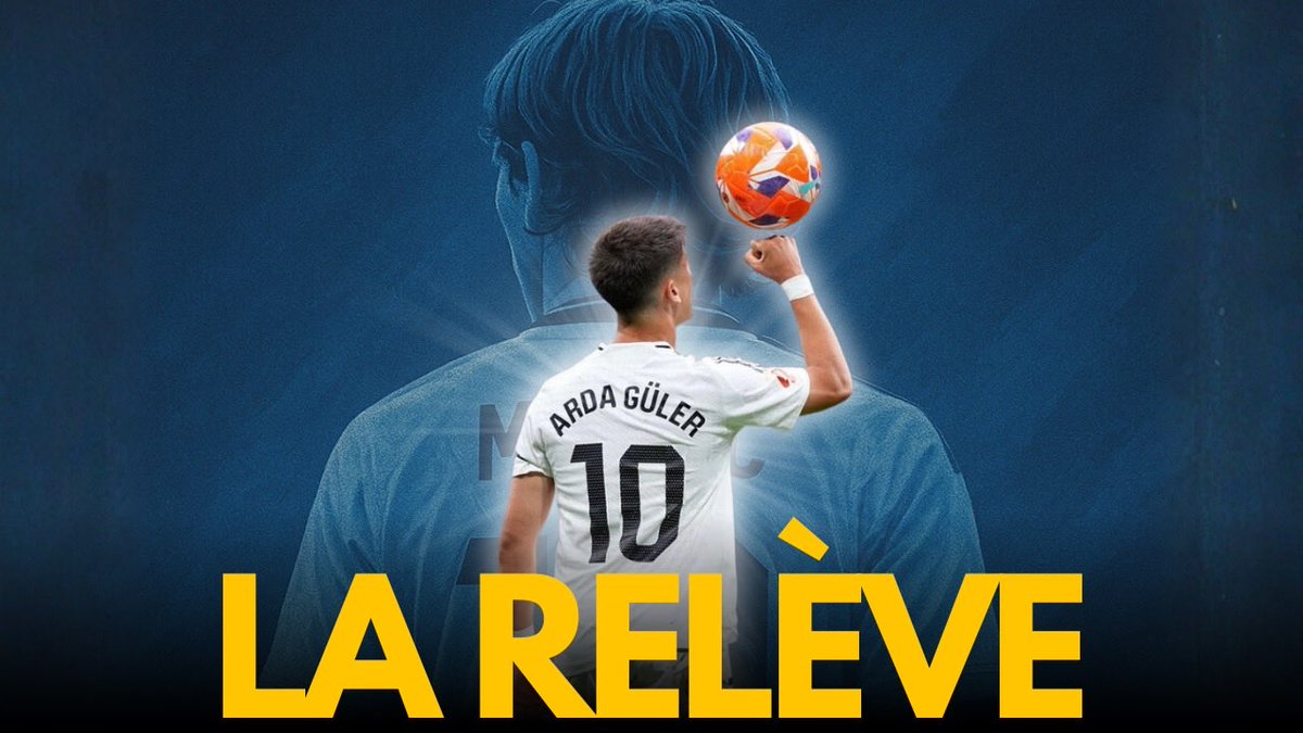 🚨 Vidéo en ligne ! 

🇹🇷 Comment Arda Güler est devenu le maître du milieu de terrain ! 

🎬 : youtu.be/9HSEpWTAApY?si…

🔁 &amp; ❤️ pour me soutenir 🙏🏾 
#ArdaGüler