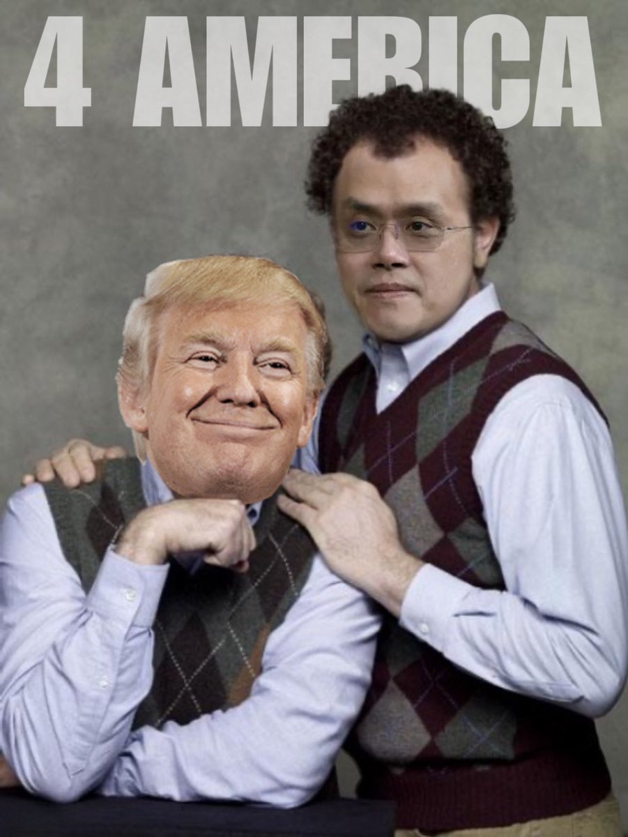 <a href="/cz_binance/">CZ 🔶 BNB</a> <a href="/CharlieShrem/">Charlie Shrem</a> <a href="/realDonaldTrump/">Donald J. Trump</a> Now move America FOURward!

Crypto capital 💪🏻🇺🇸