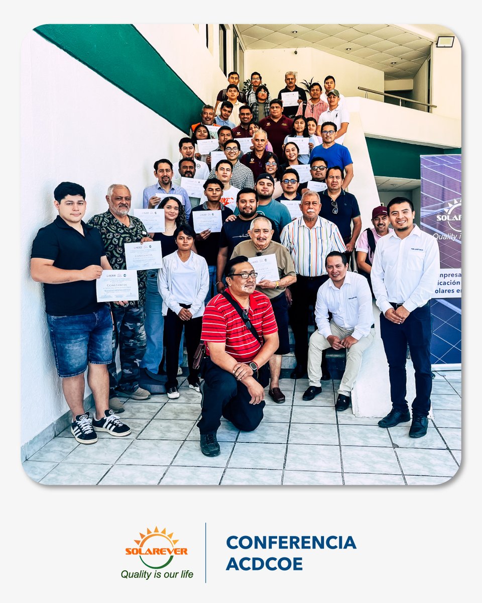 🌞 Transformando Empresas con Energía Solar ⚡

Ayer tuvimos el honor de participar en la conferencia “Transformando Empresas con Energía Solar” en Ciudad del Carmen, dirigida a empresarios y alumnos de la Universidad Autónoma del Carmen (UNACAR).