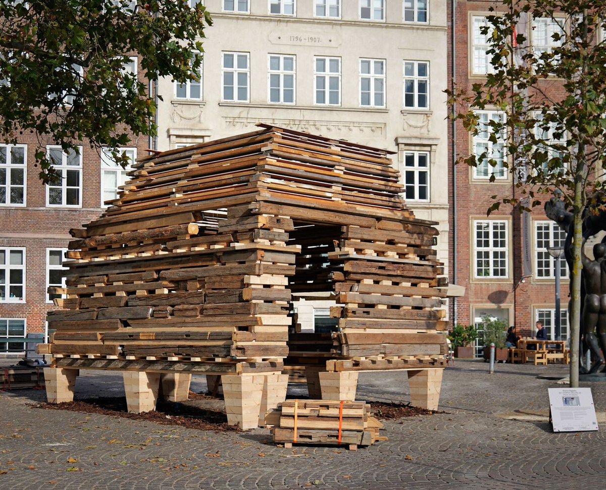 illustrarch's tweet image. Barn Again Pavilion by THISS Studio &amp;amp; Tom Svilans

#pavilion #architects #design #architecture #illustrarch