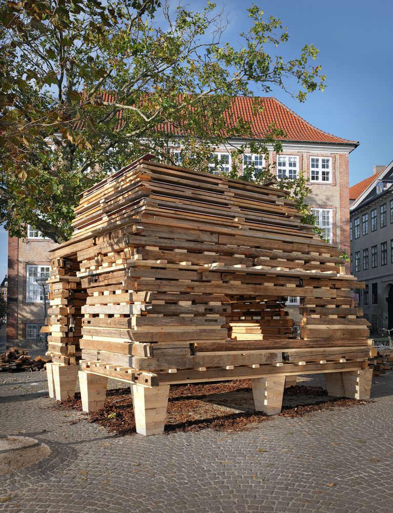 illustrarch's tweet image. Barn Again Pavilion by THISS Studio &amp;amp; Tom Svilans

#pavilion #architects #design #architecture #illustrarch