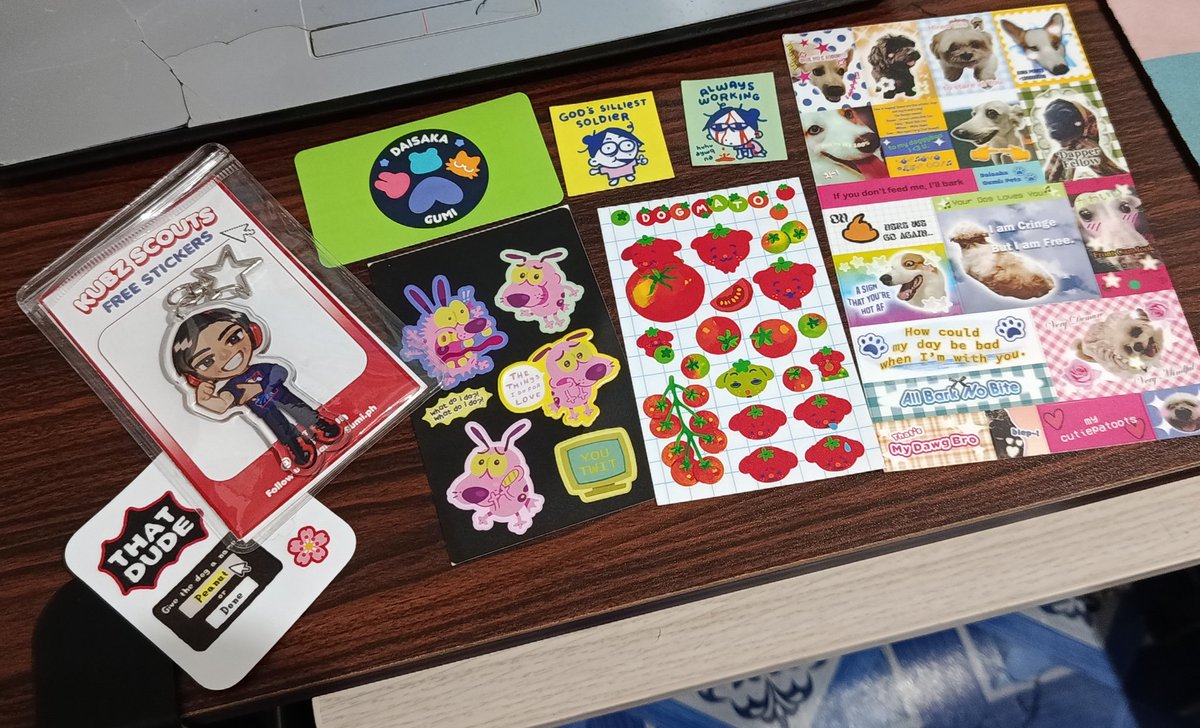 clivesheart's tweet image. I GOT MY JAY KEYCHAIN + STICKERS TODAY BTW i am so #joyful 

all from @daisakagumiph !!