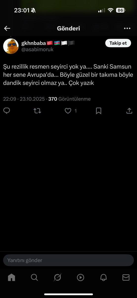 Şu adamın yaptığı yoruma tüm ŞEHİR UTANSIN ❗️ #samsunspor