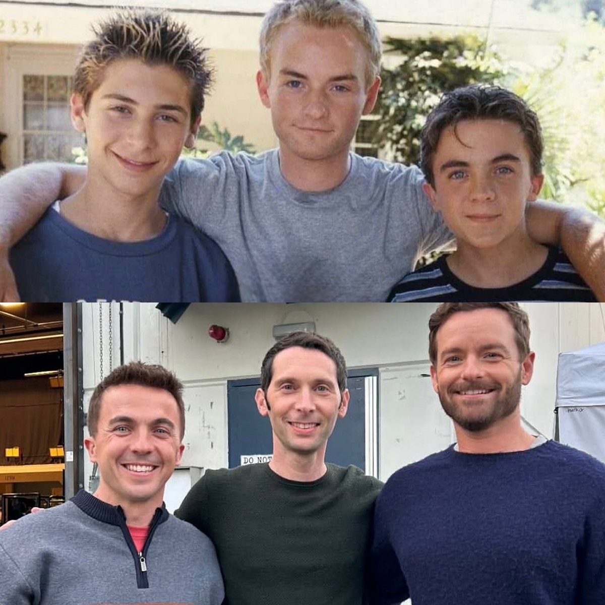 2004/2025.

Frankie Muniz, Justin Berfield y Christopher Materson.