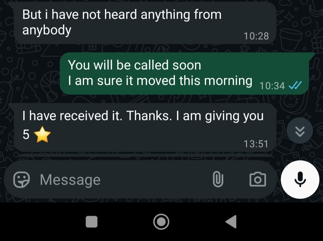 nonsman_online's tweet image. Here are some customers confirmation to our swift and reliable delivery.
Join the league of smart shoppers today.
We are trustworthy.
We are reliable.
We are dependable.

#delivery #swiftresponse #happycustomer #valuebasedservices #customersatisfaction✔️