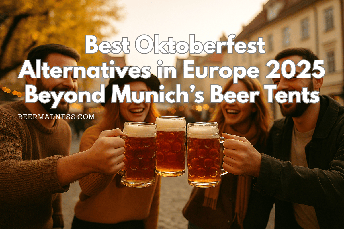 TheBeerMadness's tweet photo. 🍺 Munich is great… but have you met her rivals?
Explore the Best Oktoberfest Alternatives in Europe 2025 — from Bruges to Barcelona, discover where real beer magic happens.
👉 https://t.co/tbBaABa8ug
#BeerTravel #Oktoberfest #Europe2025 #CraftBeer https://t.co/9bnTeZmzqk