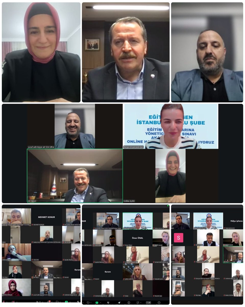 Şubemiz üyelerine özel 2026 Eğitim Kurumlarına Yönetici Seçme Sınavı  Online Hazırlık Kursumuzun ilk dersini Memur-Sen ve Eğitim-Bir-Sen Genel Başkanımız Sayın Ali Yalçın ve Genel Merkez Kadın Komisyonu Başkanımız Sayın Sıdıka Aydın'ın teşrifleri ile gerçekleştirdik.Kıymetli