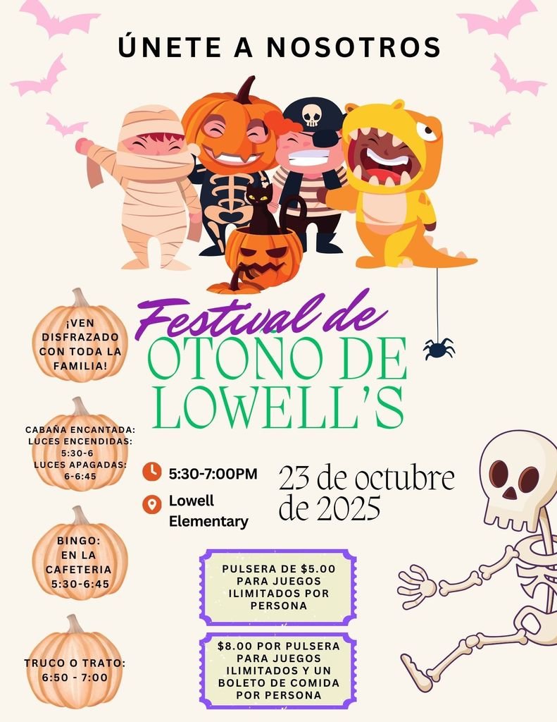 Lowell's Fall Festival is this evening!  We hope to see many of you there.  As a reminder, the festival will be mostly outdoors so dress appropriately.   Join us for a fun evening! 
#WarrenWill #WeAreLowell