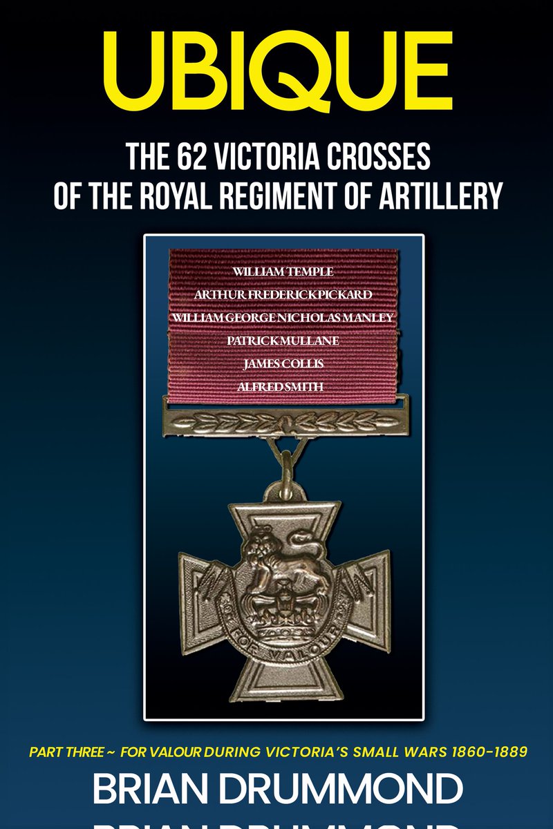 Join us in congratulating Brian Drummond on the publication of Ubique: Part Three–For Valour During Victoria's Small Wars 1860-1889.

Available via barnthornpublishing.co.uk

Amazon amzn.eu/d/deFNGPi

#NewBook #RoyalArtillery #VictoriaCross #MilitaryHistory #QueenVictoria