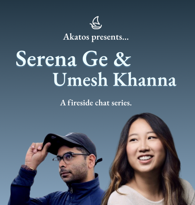 TheMingjie's tweet image. Akatos is hosting @serenaa_ge and @forwarddeploy for a fireside chat next week!! 🎃

We&apos;ll talk about starting a startup and how to become “cracked”

Serena is the founder/CEO of Datacurve AI (just raised $15M). Umesh is a 2x founder and angel invested in her company as @a16z…