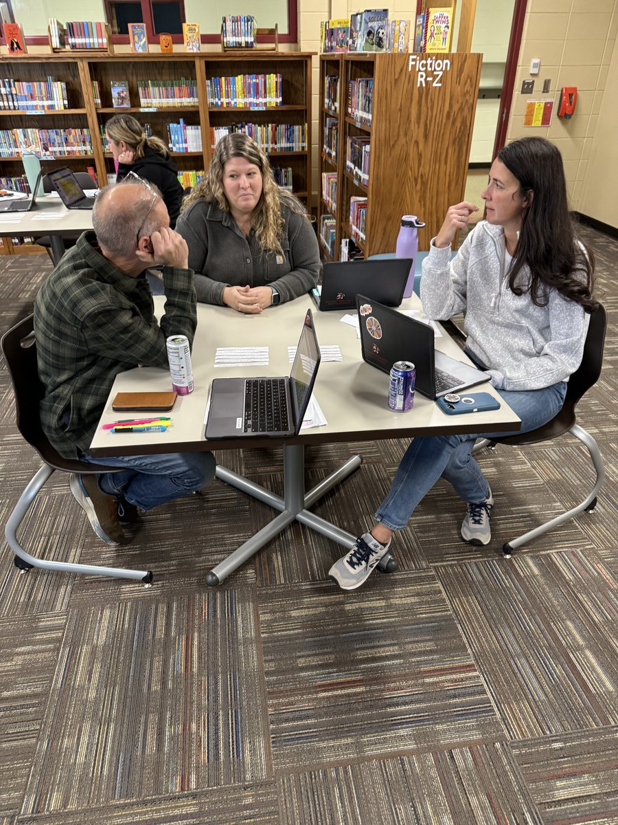 Our staff participated in professional development today, learning about curriculum resources in the morning and the brain and teacher clarity in the afternoon! #RaiderStrong