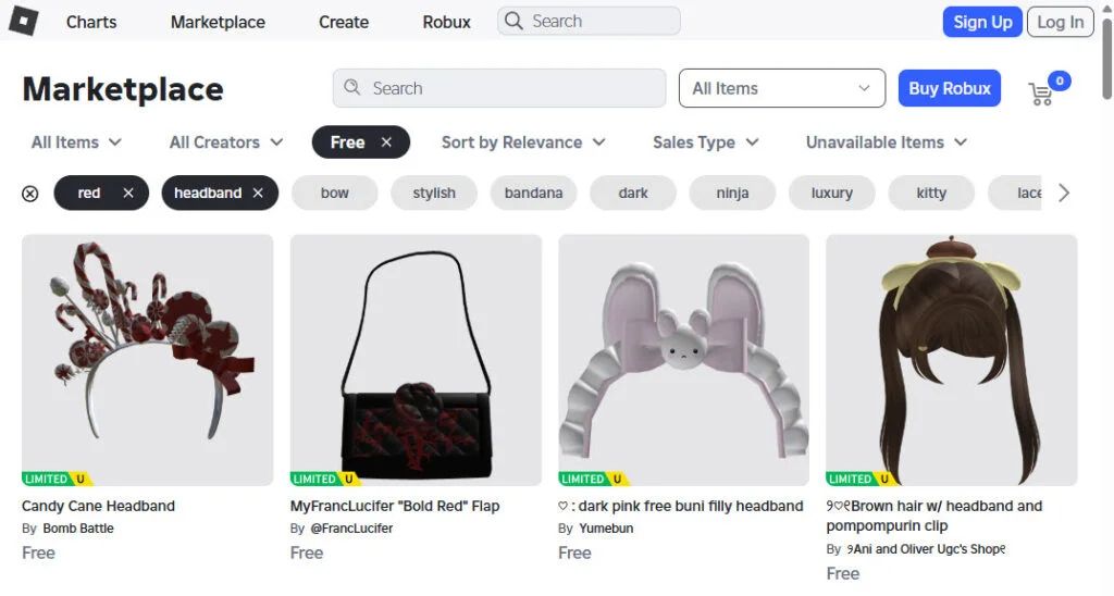 GameForceRoblox's tweet image. Get Free Items from the Roblox UGC Marketplace buff.ly/XM322hm | FREE Roblox UGC Limited - Finding free items on the Roblox Marketplace can be a popular topic, especially when it comes to...  
2,100+ Games | 44,000+ Codes! buff.ly/TZx50Bv…
