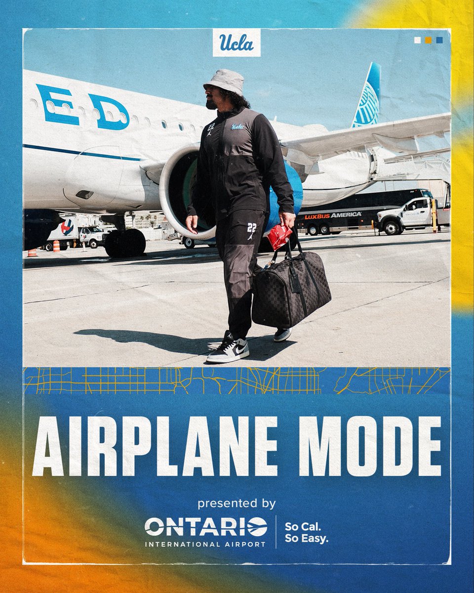 Indiana bound 🛫

#GoBruins | presented by <a href="/flyONT/">FlyONT</a>